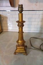 Gold coloured candlestick for sale  CARLISLE