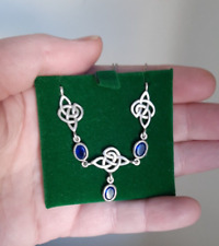 Sterling silver sapphire for sale  Ireland