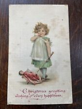 Vintage christmas postcard for sale  LUTTERWORTH