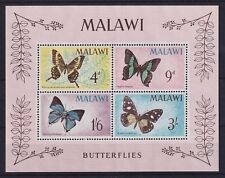 Malawi 1966 Motyle Mi.-nr blok 5 czysty ** na sprzedaż  Wysyłka do Poland