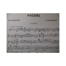 Massenet jules phèdre d'occasion  Blois