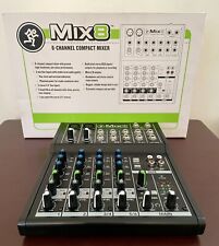 Mackie mix8 channel for sale  Shipping to Ireland