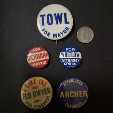 Vintage political buttons for sale  Round Rock