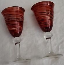 Hand blown red for sale  Pownal