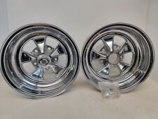 vintage pair wheels chrome for sale  Naperville