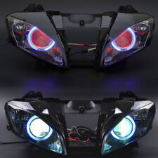 Farol conjunto projetor Blue Angel Red Devil Eye HID para Yamaha YZF-R6 08-15 comprar usado  Enviando para Brazil