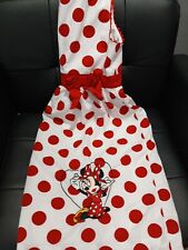 Vestido feminino Minnie Mouse feminino bolinhas vermelhas parques da Disney L laço feminino comprar usado  Enviando para Brazil