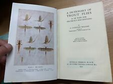 1950 "A DICTIONARY OF TROUT FLIES" FISHING ILLUSTRATED HARDBACK BOOK (P4) segunda mano  Embacar hacia Argentina