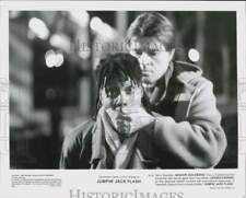 1986 Press Photo Whoopi Goldberg, Jeroen Krabbe no filme "Jumpin' Jack Flash", usado comprar usado  Enviando para Brazil