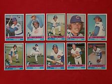 (10) 1976 Topps LOT Chicago Cubs Andy Thornton Ray Burris Jerry Marales for sale  Shipping to South Africa