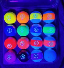 Conjunto de piscina Epco Premium Glo regulação neon 5,75 oz 2,25" bolas brilham no escuro comprar usado  Enviando para Brazil