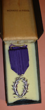 Médaille palmes académiques d'occasion  Paris XIII