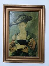 Chapeau framed painting for sale  LONDON