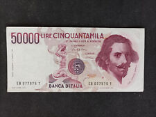 50000 lire 1985 usato  Vottignasco