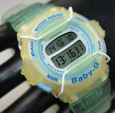 RARO! Relógio feminino IOB Casio Baby-G BG-320 IMPORTADO DO JAPÃO verde/amarelo NOVO BATT! comprar usado  Enviando para Brazil