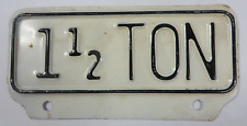 Vintage license plate for sale  Hays