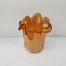 Murano crystal amber for sale  Seattle