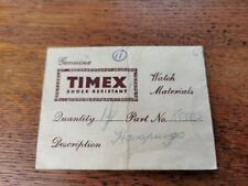 Vintage timex hairsprings for sale  OSWESTRY