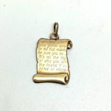 9ct gold love for sale  MANCHESTER