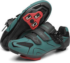 Usado, Sapatos de ciclismo masculinos Kescoo compatíveis com chuteiras de bicicleta de estrada interna Pelaton tamanho 11 comprar usado  Enviando para Brazil