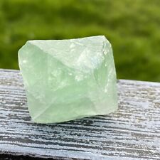 Green fluorite octahedron for sale  TOTNES