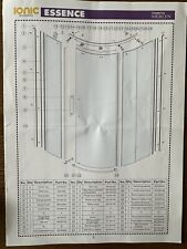 Merlyn shower parts for sale  DEAL