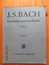 Bach wohltemperierte klavier gebraucht kaufen  Frankfurt