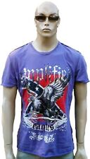 Fresco Amplified Eagles USA Rocker Biker Rock Stella Tattoo Design Shirt XXL 58 comprar usado  Enviando para Brazil