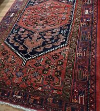 Big and Heavy Rug 9x5 100% Wool Handmade Zanjan Vintage oriental rug 1930s for sale  Shipping to South Africa