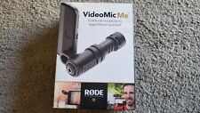 Microfone direcional Rode VideoMic Me para iPhone e iPad com conector de 3,5 mm comprar usado  Enviando para Brazil