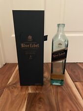 Johnnie Walker Blue Label uísque escocês garrafa vazia 750ml com caixa comprar usado  Enviando para Brazil