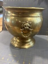 Hammered brass planter for sale  Indianapolis