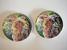 Plates picturing lions for sale  COLCHESTER