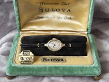 Bulova 1938 AMERICAN GIRL relógio de coquetel de vento manual feminino vintage caixa 5AB raro, usado comprar usado  Enviando para Brazil