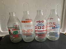 Collectable milk bottles for sale  FARNHAM