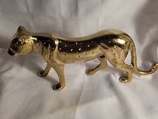 Metal gold cheetah for sale  Provo