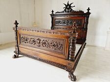 Antique renaissance bed for sale  LONDON