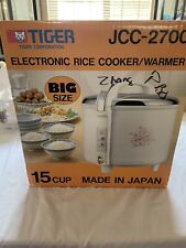 Tiger JCC-2700-15 Cup Rice Cooker/Warmer Open Box Never Used, used for sale  Shipping to South Africa
