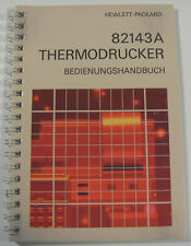Benutzerhandbuch hp 82143a gebraucht kaufen  Hannover