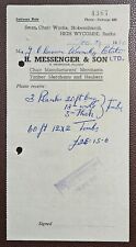 1950 messenger son. for sale  HASTINGS