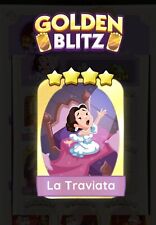 La Traviata - GOLDEN BLITZ | Monopoly GO! 4⭐️ Adesivo ⚡️ ENTREGA RÁPIDA⚡️ comprar usado  Enviando para Brazil
