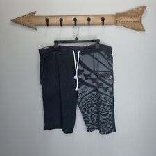 Maori Hook | Men’s Gray Graphic Terry Cloth Shorts Size XXL Tribal Sun for sale  Shipping to South Africa