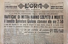 06.07.1950 ora del usato  Monte Compatri