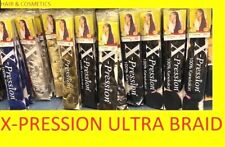Used, XPRESSION (X-PRESSION) ULTRA BRAID-BRADING HAIR EXTENSION-82"-ALL COLOURS-165gm. for sale  Shipping to South Africa