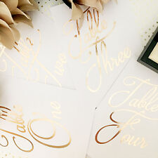 Foil wedding table for sale  Shipping to Ireland