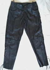 Leather trousers vintage for sale  BRIGHTON