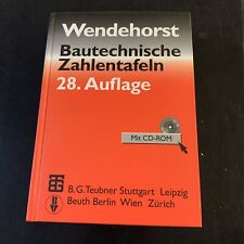 Fachbuch wendehorst bautechnis gebraucht kaufen  Halle