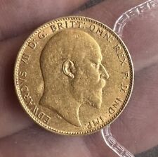 Edward 1908 gold for sale  Shipping to Ireland