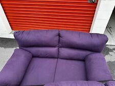 purple love seat for sale  Saint Petersburg