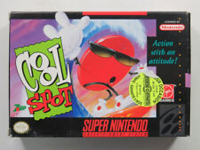 COOL SPOT SUPER NINTENDO (SNES) NTSC-USA (COMPLETE WITH POSTER AND FRENCH MANUAL segunda mano  Embacar hacia Argentina